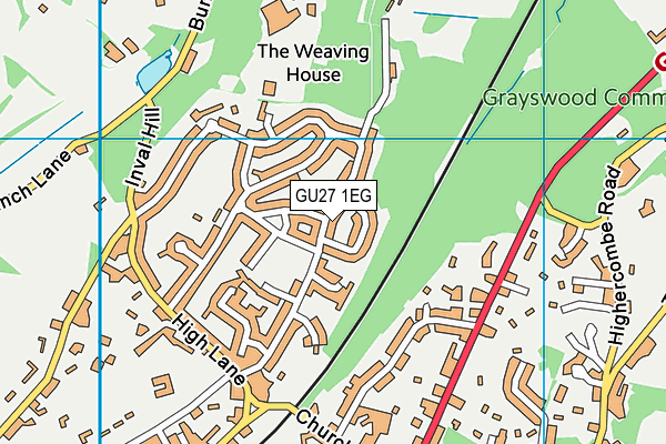 Map of WEYCOMBE PLUMBING & HEATING LIMITED at district scale