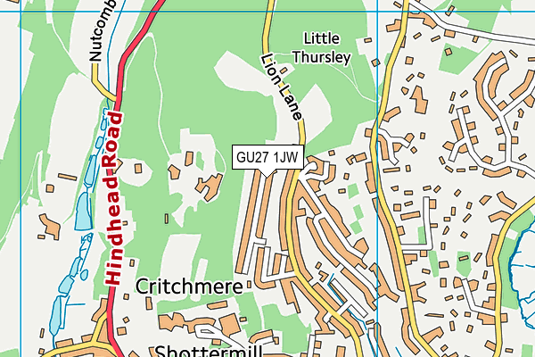 Map of THIRTY NINE RAMSGATE ROAD LIMITED at district scale
