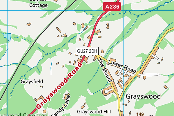 Map of GRAYSWOOD ESTATES LIMITED at district scale