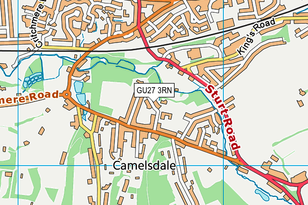 Camelsdale Primary School map (GU27 3RN) - OS VectorMap District (Ordnance Survey)