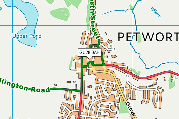 Map of PETWORTH EXPLORERS LTD at district scale