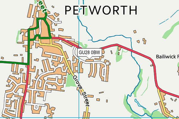 Map of AUSTEN & CO.(PETWORTH)LIMITED at district scale