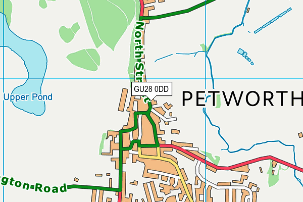 GU28 0DD map - OS VectorMap District (Ordnance Survey)