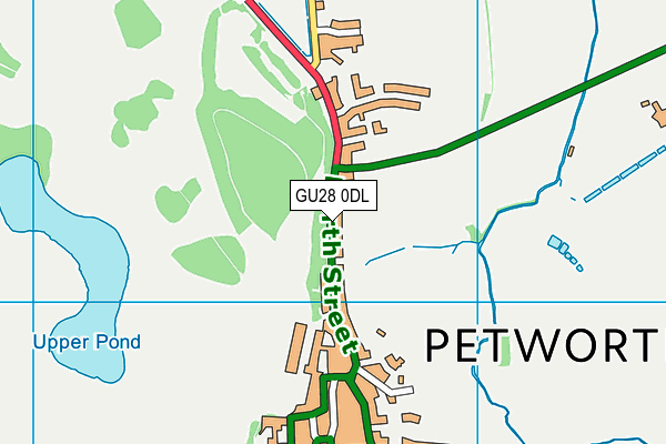 GU28 0DL map - OS VectorMap District (Ordnance Survey)