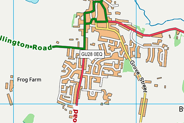 GU28 0EQ map - OS VectorMap District (Ordnance Survey)