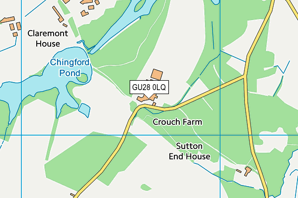 GU28 0LQ map - OS VectorMap District (Ordnance Survey)