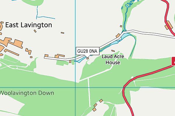 GU28 0NA map - OS VectorMap District (Ordnance Survey)