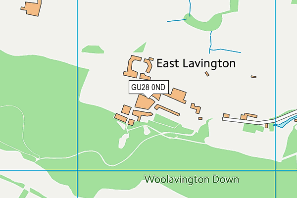 GU28 0ND map - OS VectorMap District (Ordnance Survey)