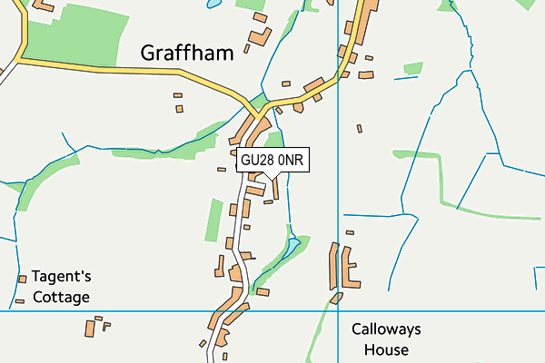 GU28 0NR map - OS VectorMap District (Ordnance Survey)