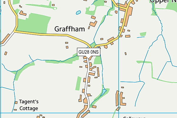 GU28 0NS map - OS VectorMap District (Ordnance Survey)