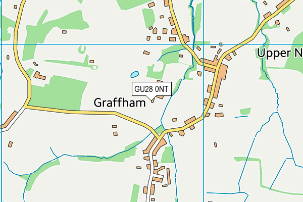 GU28 0NT map - OS VectorMap District (Ordnance Survey)