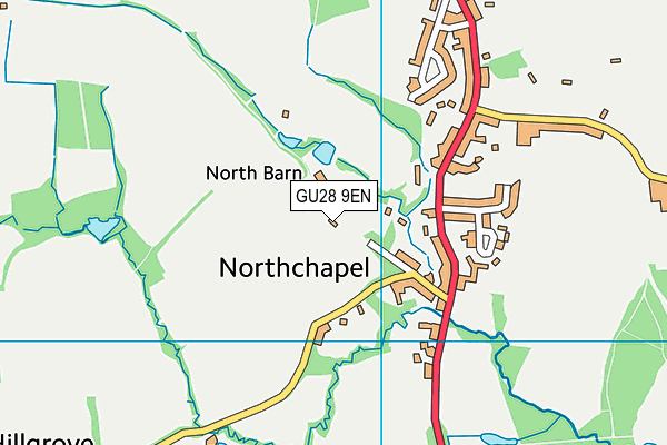 GU28 9EN map - OS VectorMap District (Ordnance Survey)