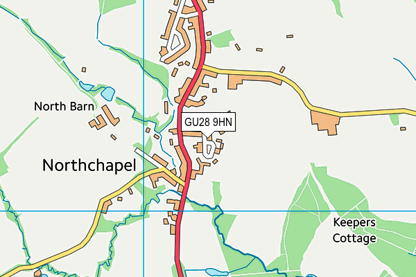 GU28 9HN map - OS VectorMap District (Ordnance Survey)