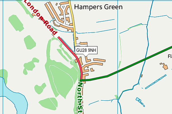 GU28 9NH map - OS VectorMap District (Ordnance Survey)