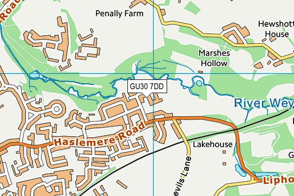 Map of PRO GUIDED ADVENTURES LTD at district scale