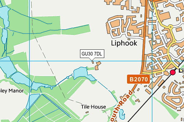 Map of TAVERSTOCK LIMITED at district scale