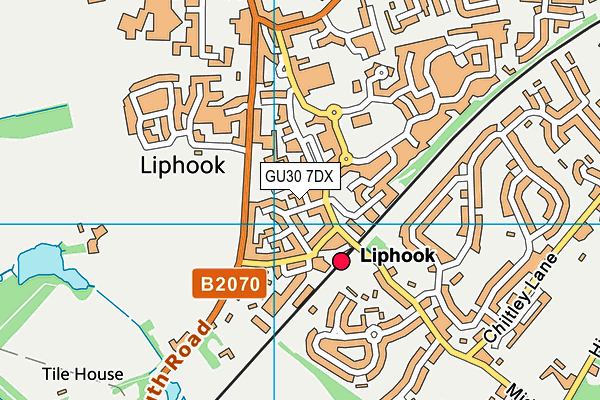 Map of 10 - 32 STATION ROAD LIPHOOK FREEHOLDS LIMITED at district scale