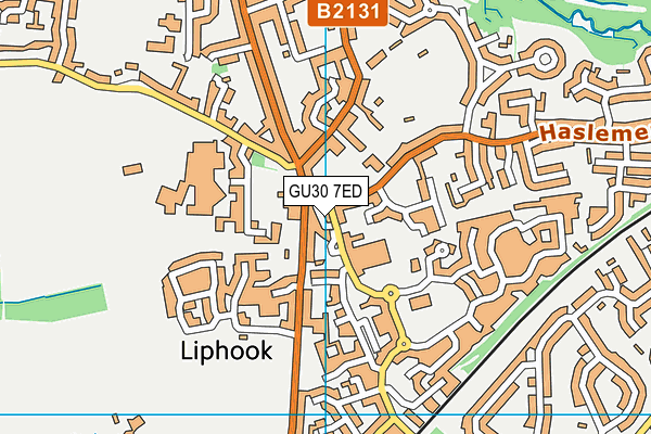 Map of LEE'S GARDEN (LIPHOOK) LTD at district scale