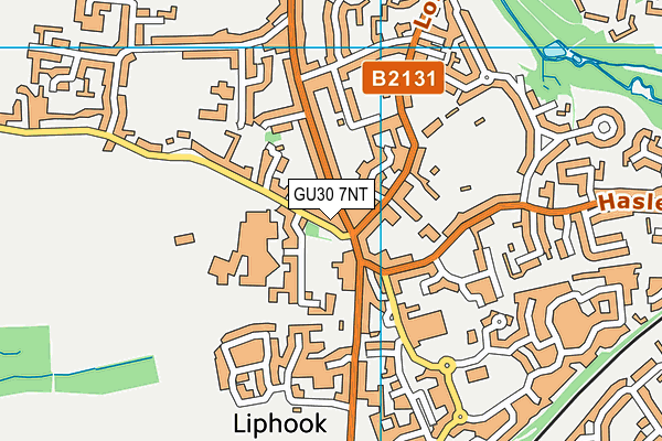GU30 7NT map - OS VectorMap District (Ordnance Survey)
