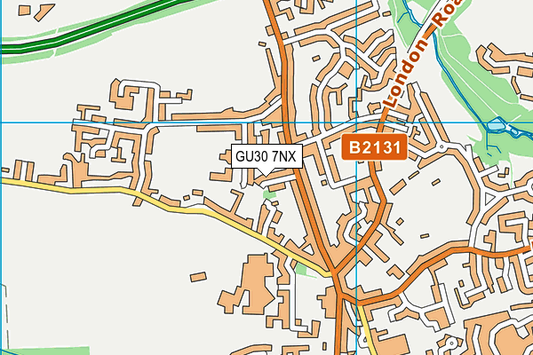 GU30 7NX map - OS VectorMap District (Ordnance Survey)