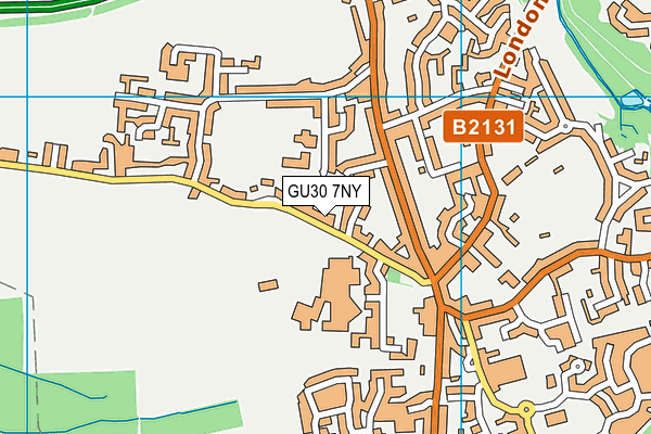Bohunt School map (GU30 7NY) - OS VectorMap District (Ordnance Survey)