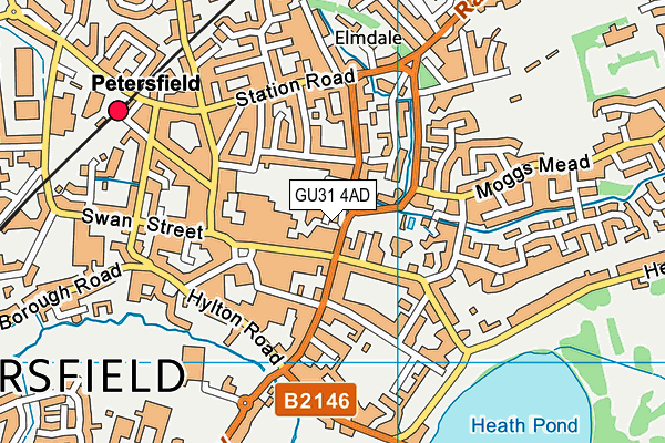 Map of JONES & YOUNG LIMITED at district scale