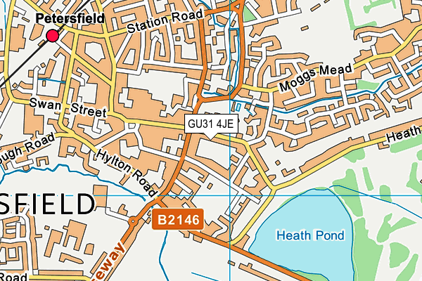 Map of PETERSMEAD MANAGEMENT LTD at district scale