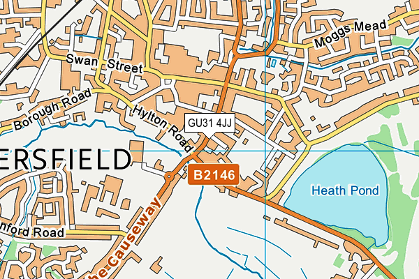 Map of THE CHERRIES (WEST WITTERING) LTD. at district scale