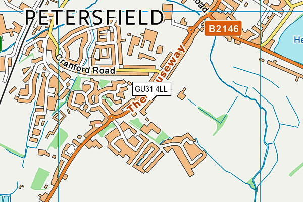 Map of DARREN REEVES PRODUCTIONS LTD at district scale