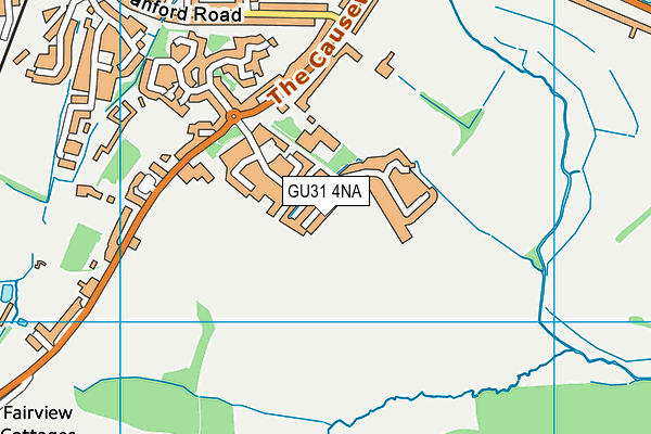 GU31 4NA map - OS VectorMap District (Ordnance Survey)