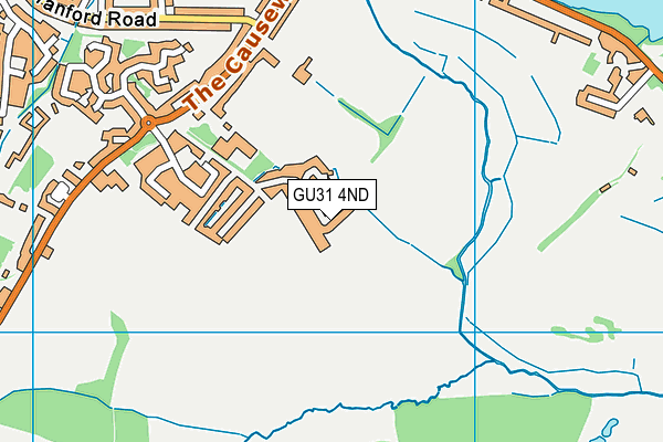 GU31 4ND map - OS VectorMap District (Ordnance Survey)