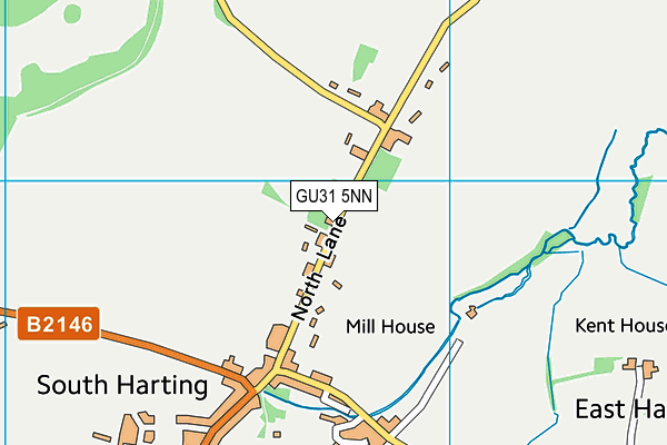 GU31 5NN map - OS VectorMap District (Ordnance Survey)