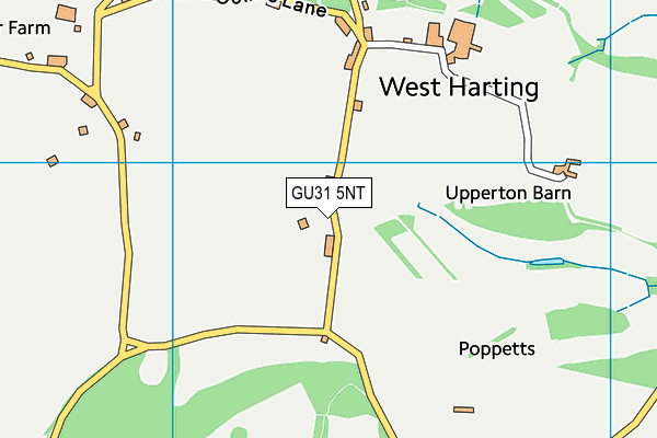 GU31 5NT map - OS VectorMap District (Ordnance Survey)