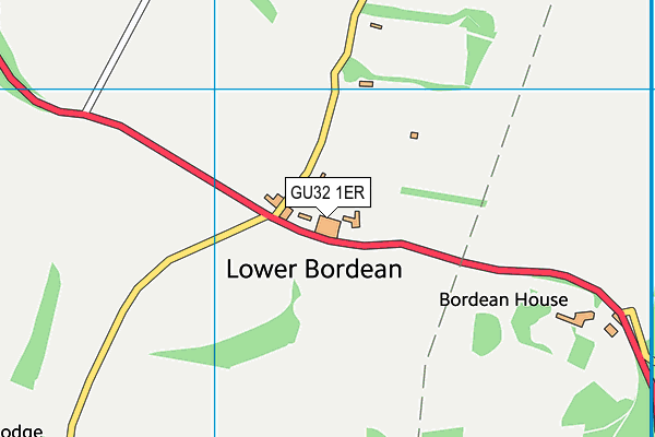 GU32 1ER map - OS VectorMap District (Ordnance Survey)