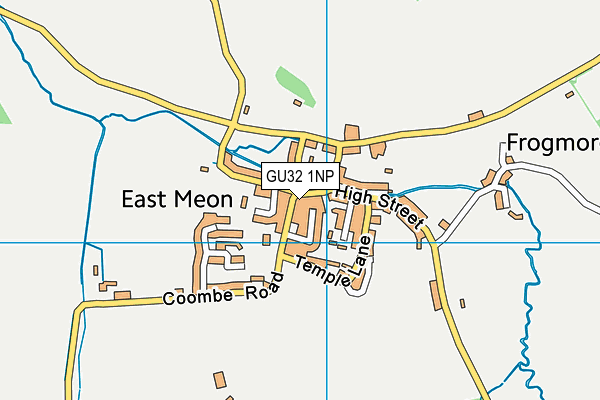 GU32 1NP map - OS VectorMap District (Ordnance Survey)