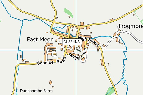 GU32 1NS map - OS VectorMap District (Ordnance Survey)