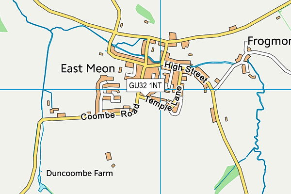 GU32 1NT map - OS VectorMap District (Ordnance Survey)