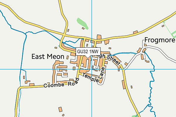 GU32 1NW map - OS VectorMap District (Ordnance Survey)