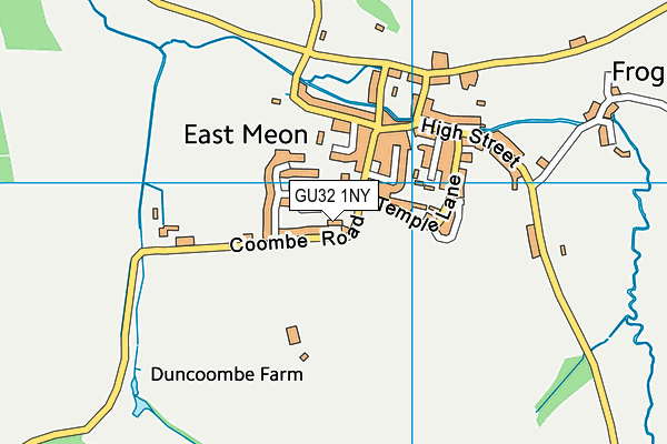 GU32 1NY map - OS VectorMap District (Ordnance Survey)