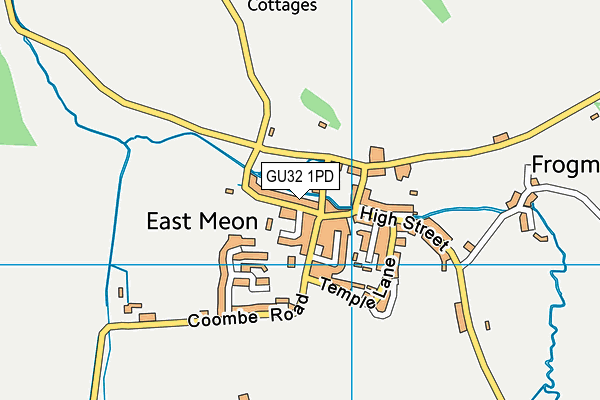 GU32 1PD map - OS VectorMap District (Ordnance Survey)