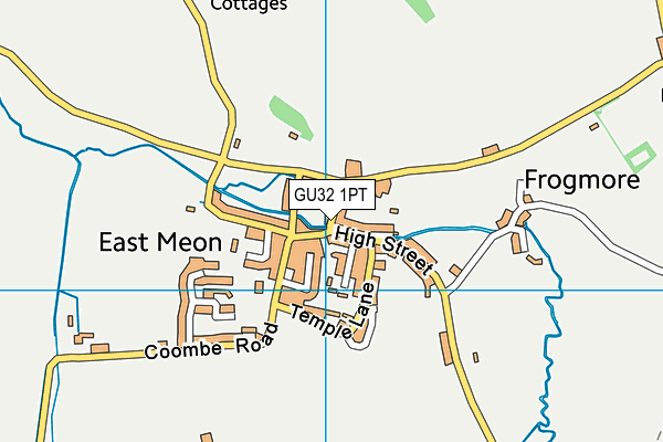 GU32 1PT map - OS VectorMap District (Ordnance Survey)