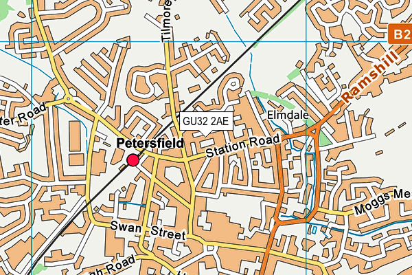 Map of THE WHITELANDS PROJECT CIC at district scale