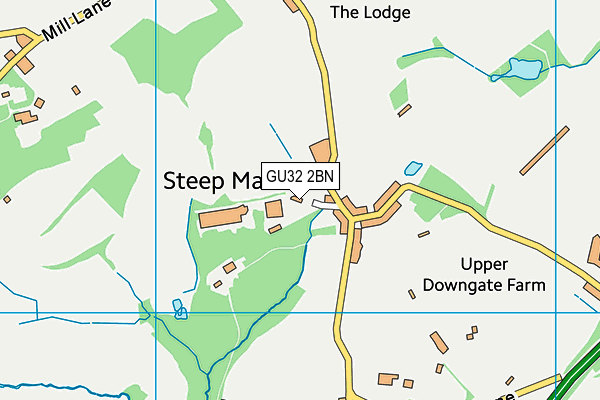 GU32 2BN map - OS VectorMap District (Ordnance Survey)