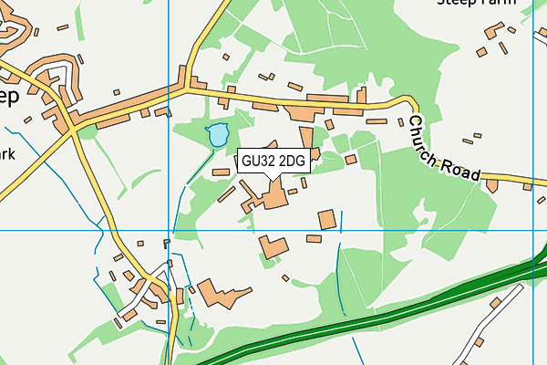 Bedales School map (GU32 2DG) - OS VectorMap District (Ordnance Survey)