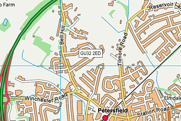 Map of GINGER'S CATERING LTD at district scale