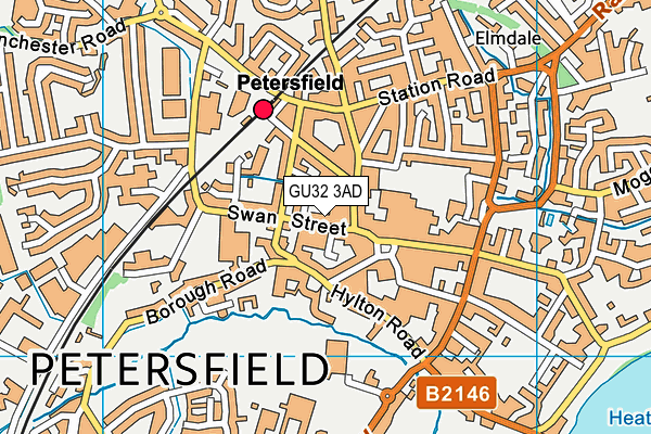 Map of PETERSFIELD COMPUTER SOLUTIONS LIMITED at district scale