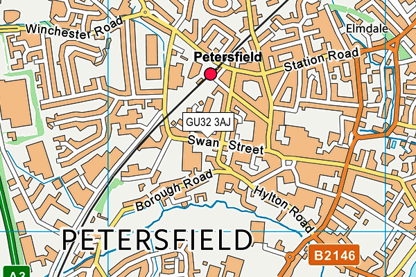 Map of THE PETERSFIELD FORGE LIMITED at district scale