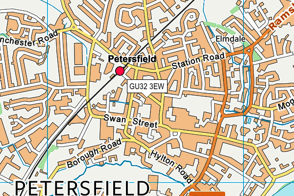 Map of THE TILE STORE (PETERSFIELD) LIMITED at district scale
