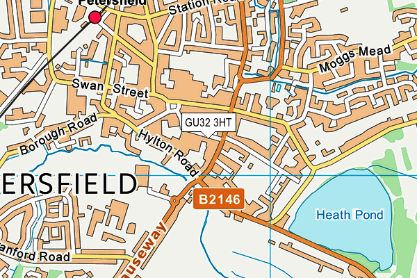 GU32 3HT map - OS VectorMap District (Ordnance Survey)