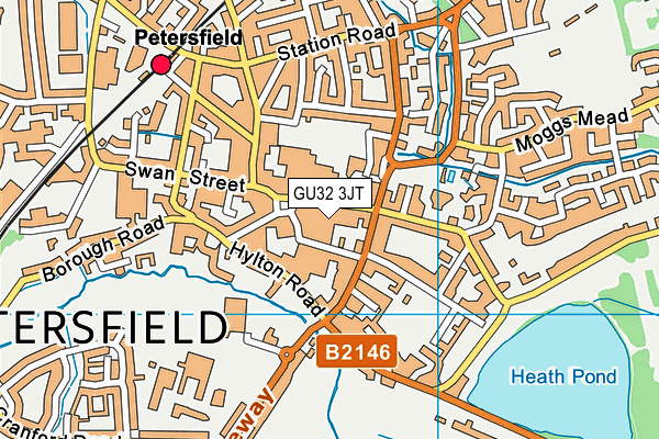 Map of HUDSON'S BAR AND GRILL LONDON LTD at district scale